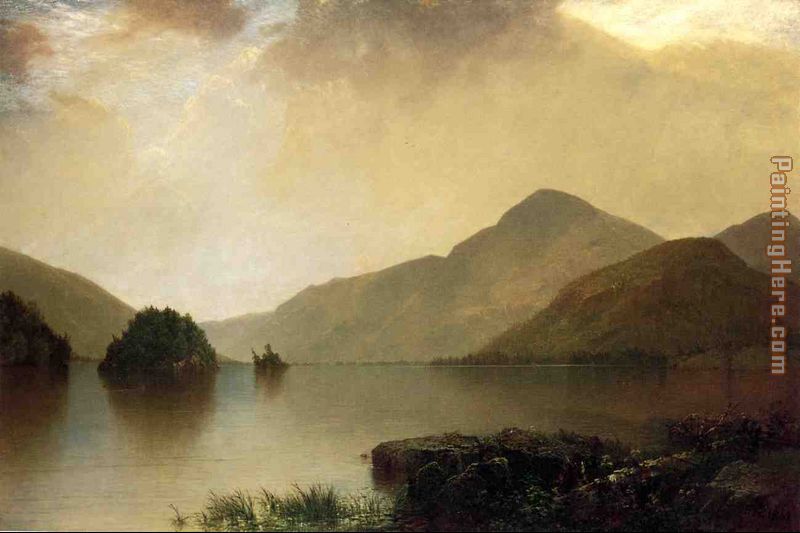 Lake George painting - John Frederick Kensett Lake George art painting